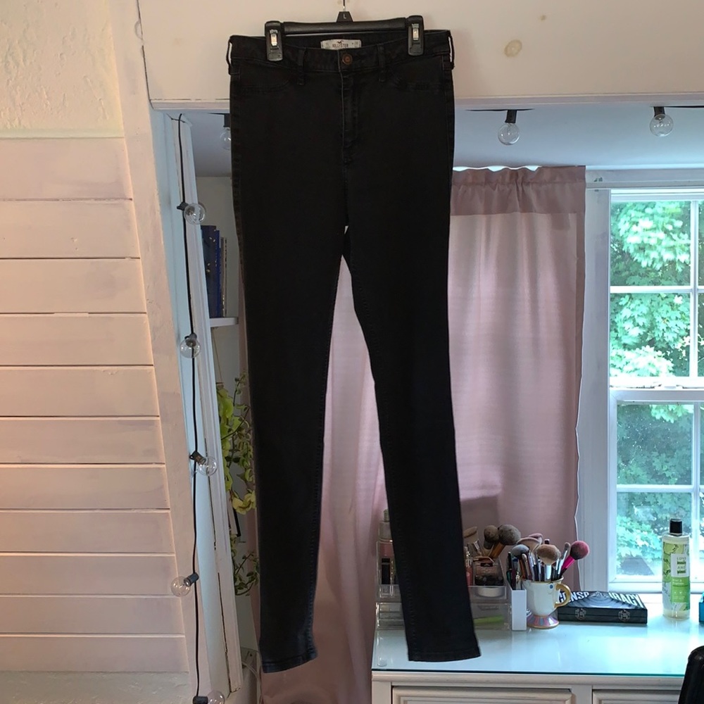 Black Hollister Jeggings